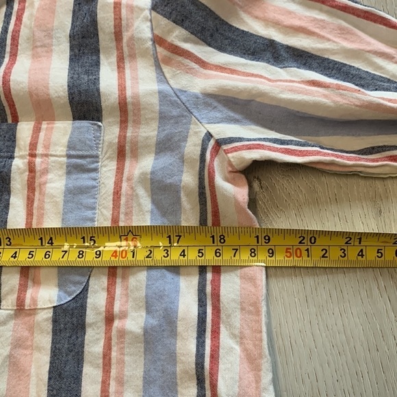 Maeve Anthropologie Chatham Striped Button Down Shirt size‎ XS - Picture 10 of 11